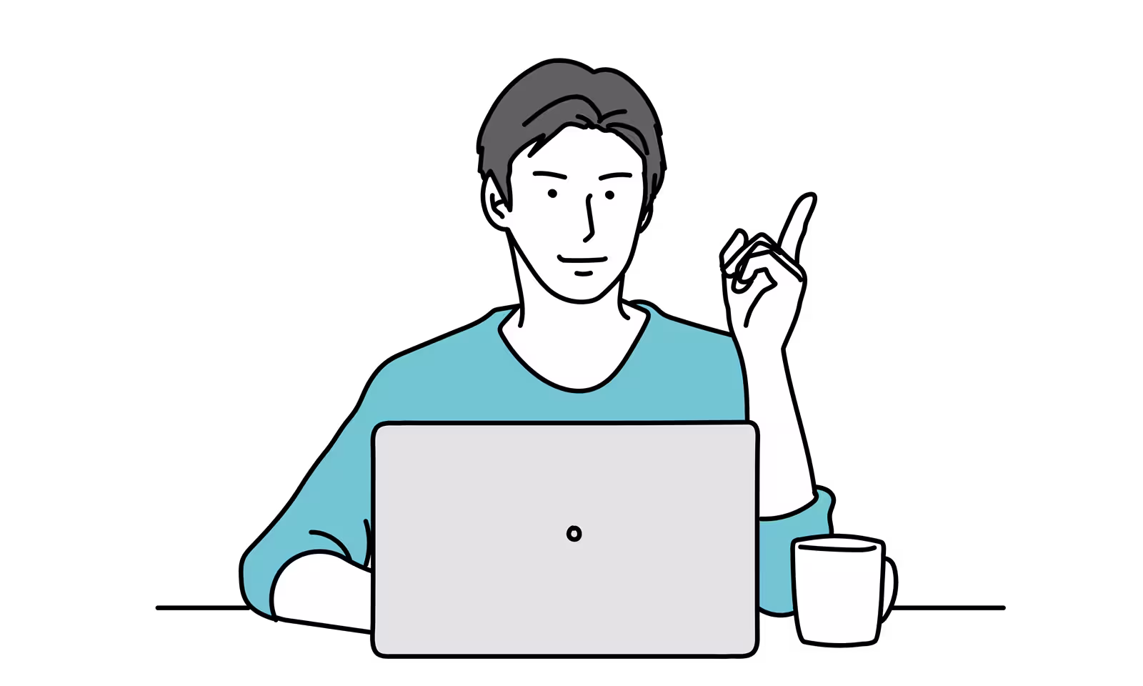 iPadで訪問記録をつける訪問看護師と、AIアシスタントの吹き出しを描いたパステル調のイラスト