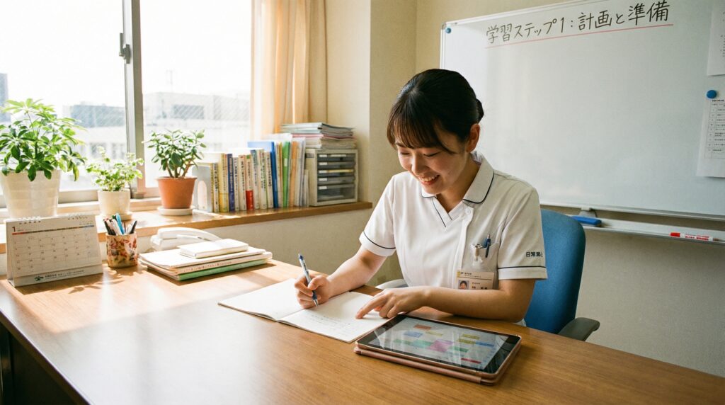 初心者でも迷わない看護計画の書き方【4つのステップ】