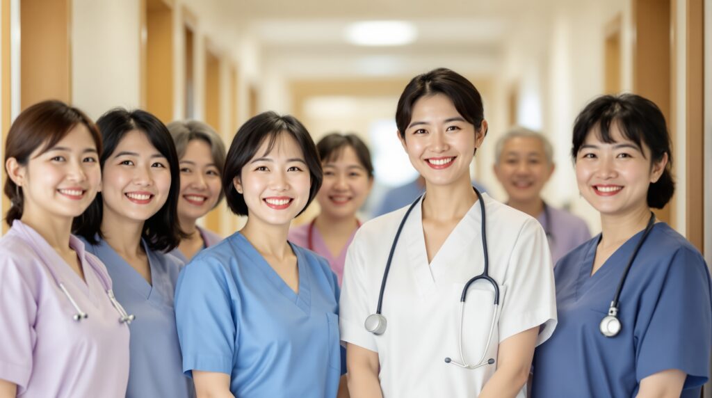 介護職の女性同僚へ贈る退職メッセージ例文【関係性別】