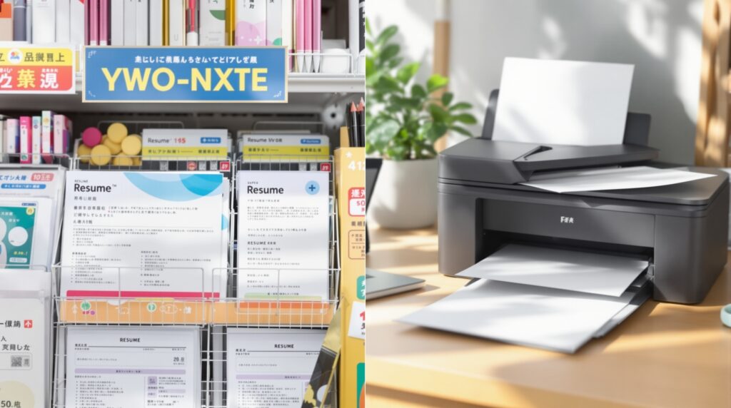 履歴書はどこで購入・準備できる？