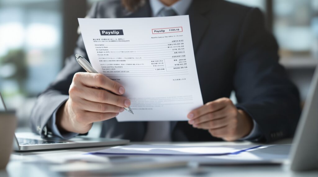 給与明細で通勤手当の課税・非課税を確認する方法