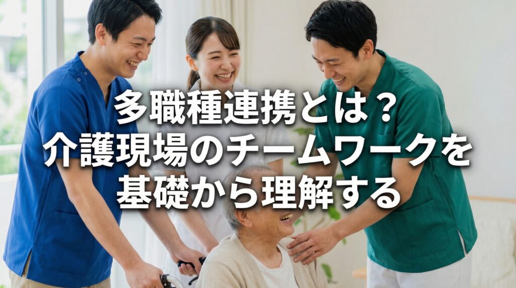 多職種連携とは？介護現場のチームワークを基礎から理解する