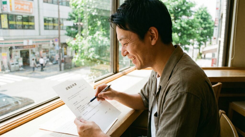 退職証明書に書かれている内容