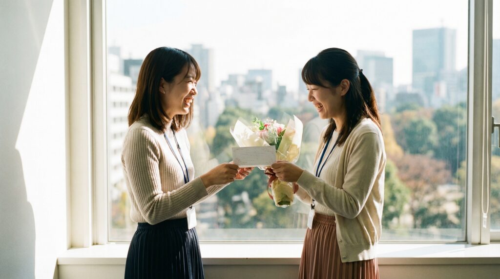 【シーン別】女性同僚への退職メッセージ例文