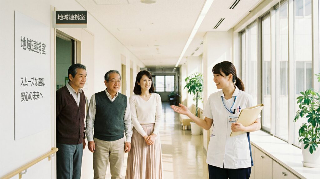 療養型病院への転院・入院までの流れ