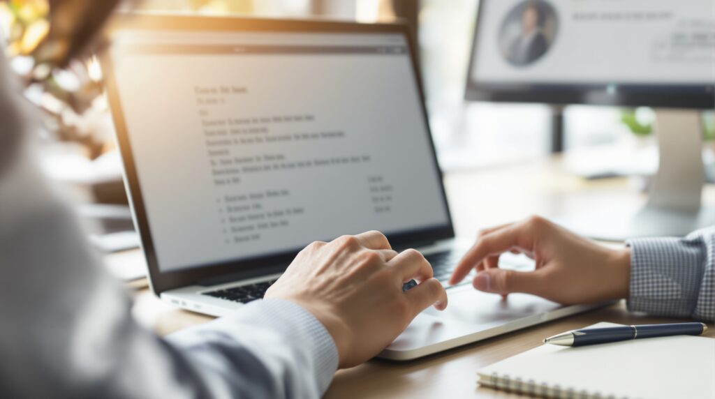 履歴書をメールで送る時の件名と本文の書き方