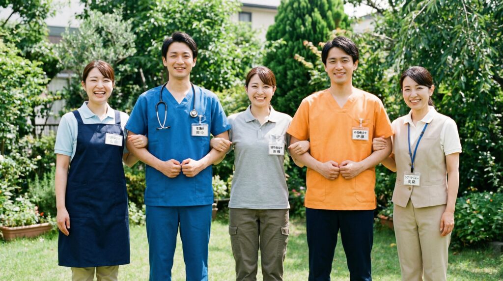 チームの一員！連携に関わる主な職種と役割