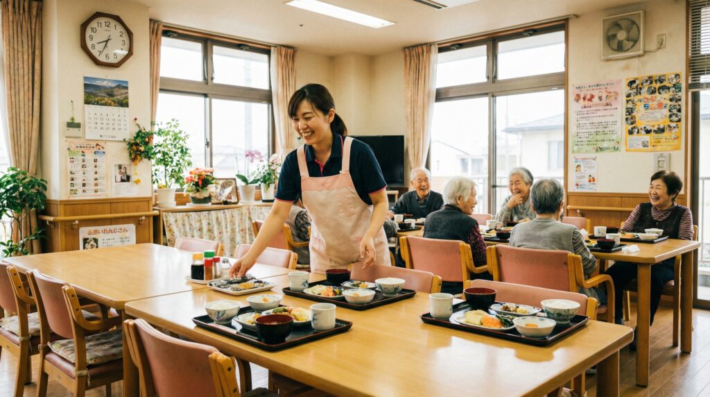 介護職員の具体的な1日のスケジュール例