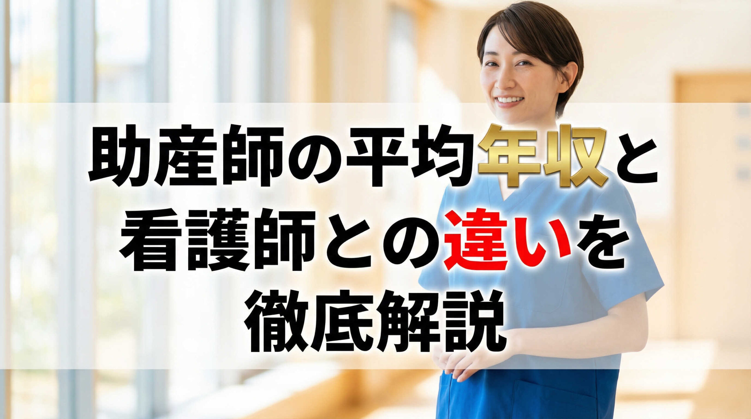 助産師の平均年収