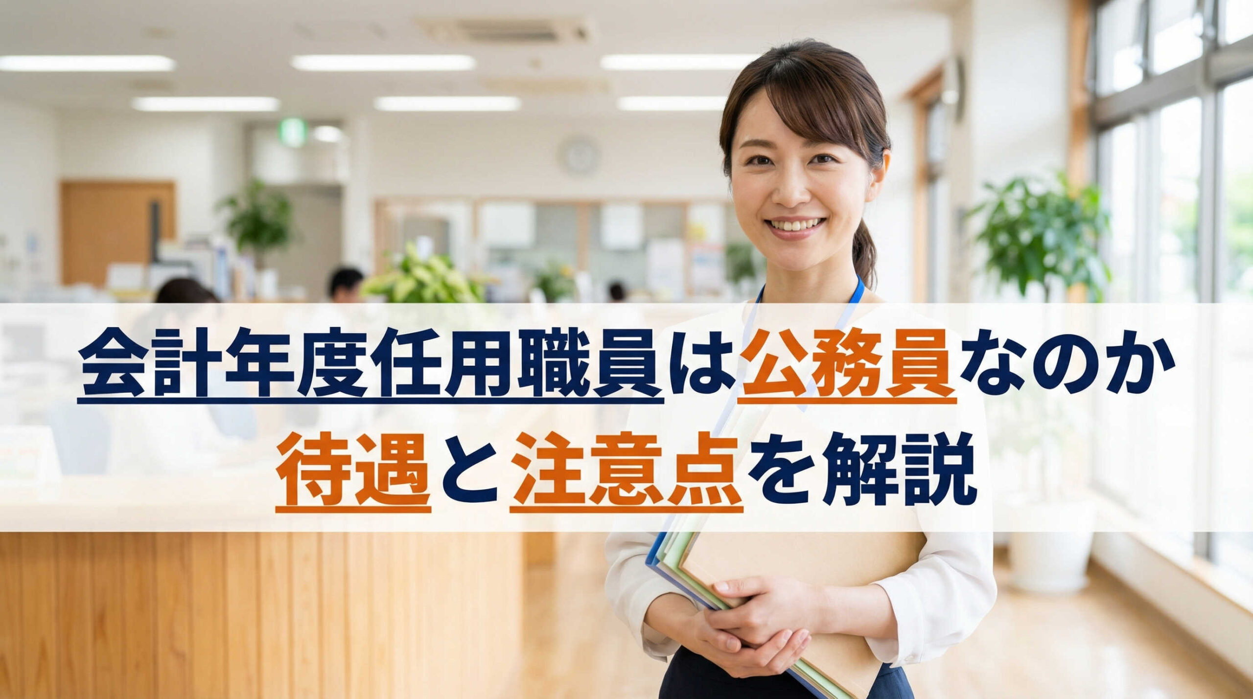 会計年度任用職員は公務員なのか待遇と注意点を解説