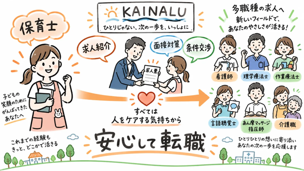 介護・福祉業界への転職はKAINALUの求人サポートが役立つ